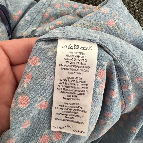 French Connection FRANCES DRAPE PRINTED MAXI DRESS - Picture 6 of 10